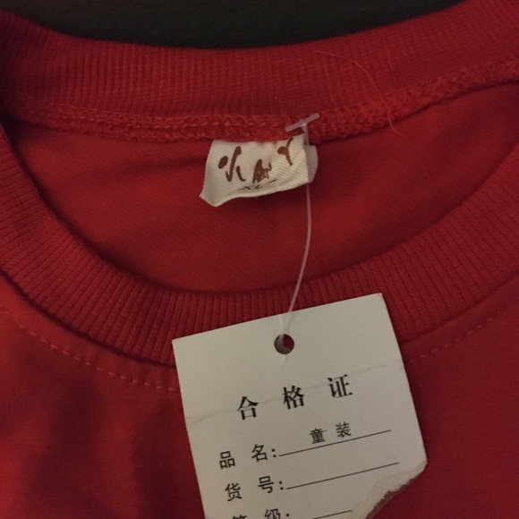 Aape Long sleeved shirt Red Size XL - Picture 3 of 5